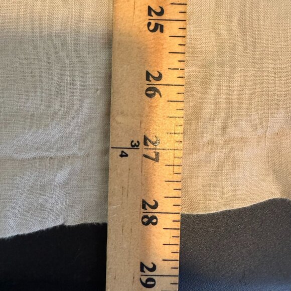 Quince Women's Tan 100% Linen Oversized Blazer, Single Button, Size Medium - Picture 6 of 7